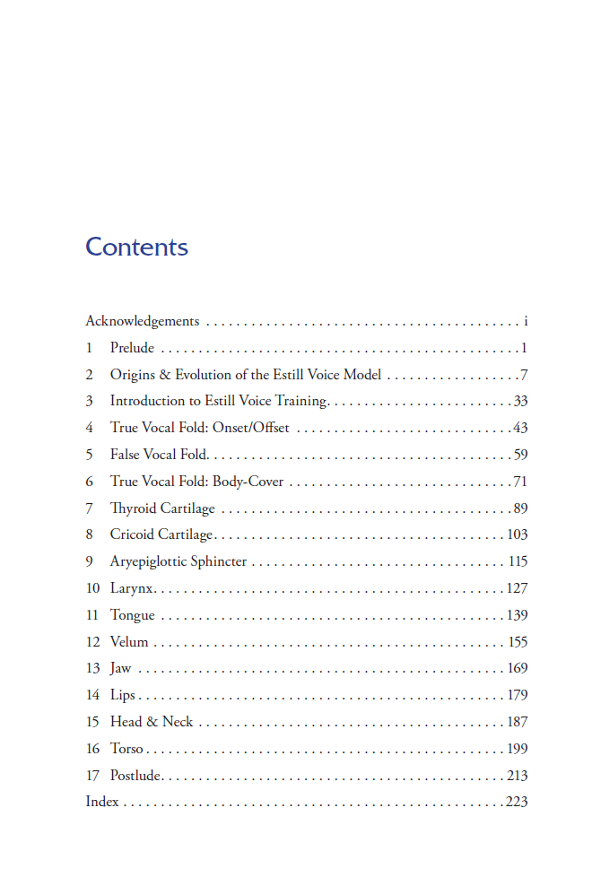 The Estill Voice Model: Theory & Translation Book
