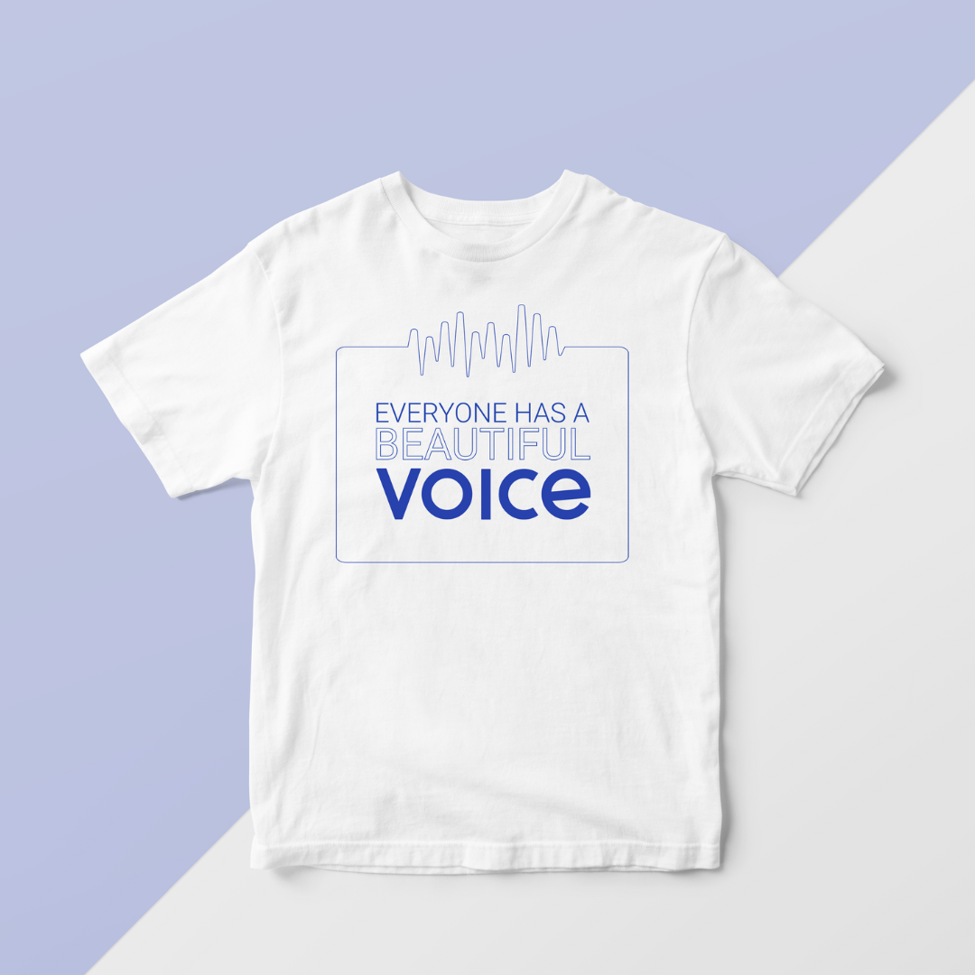 "Everyone Has a Beautiful Voice" Unisex T-Shirt