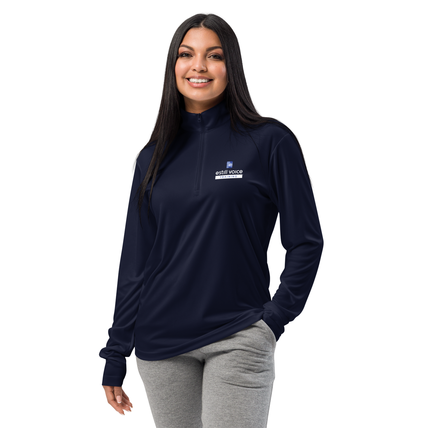 Lightweight EVT® quarter-zip pullover