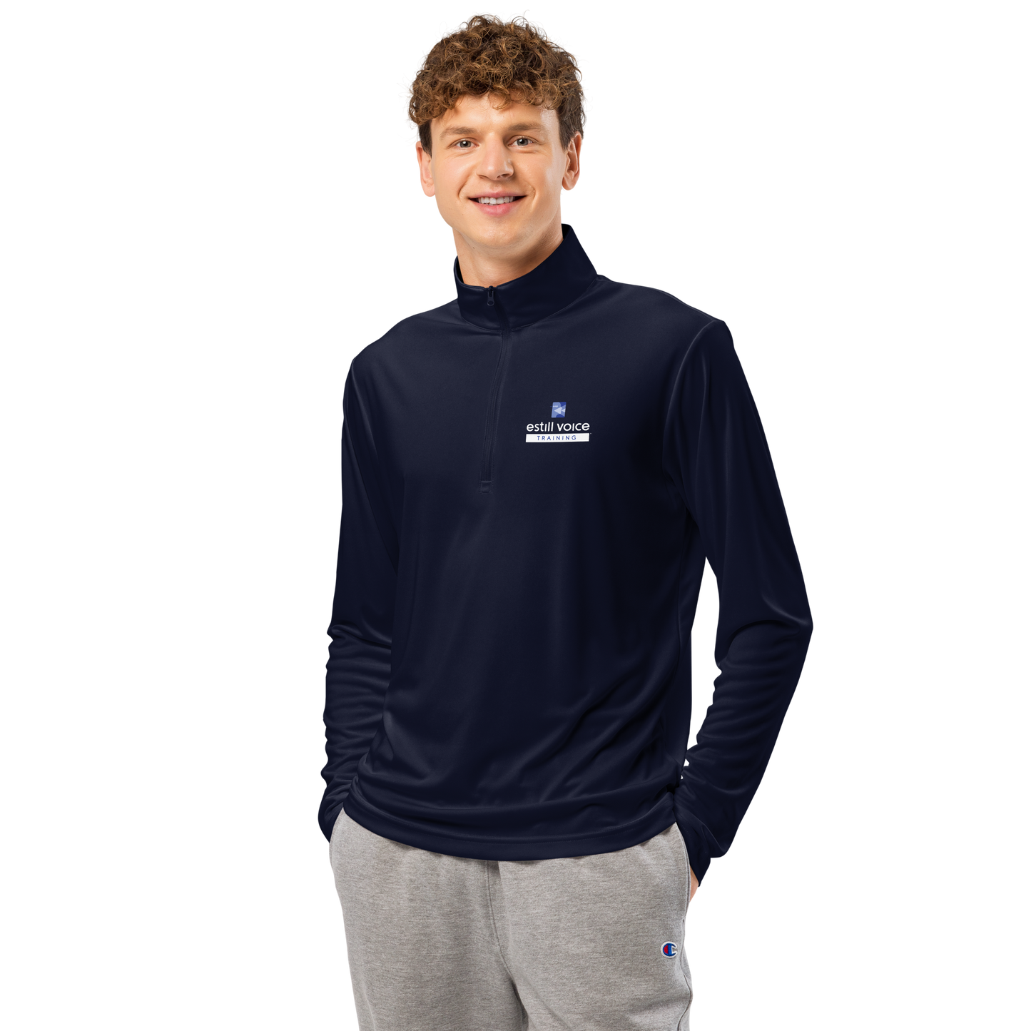 Lightweight EVT® quarter-zip pullover